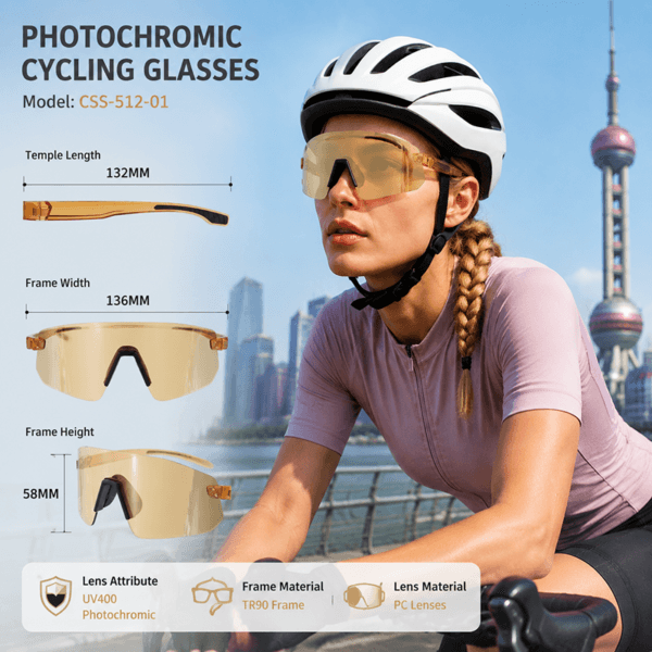 Photochromic Cycling Glasses Best Ladies Running Sunglasses