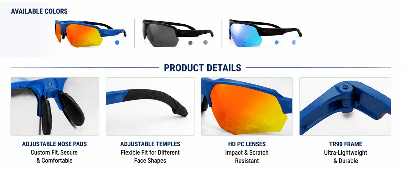 Riding Glasses Sports Sunglasses For Men