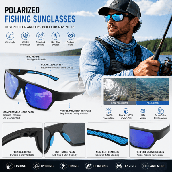 Fishing Sunglasses Men