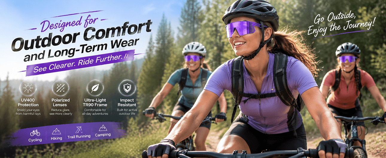 TR90 Women's Outdoor Sunglasses