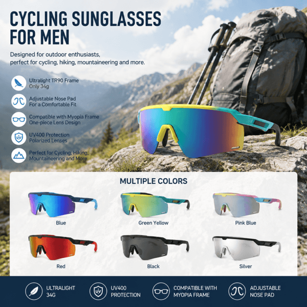 Mens Cycling Glasses