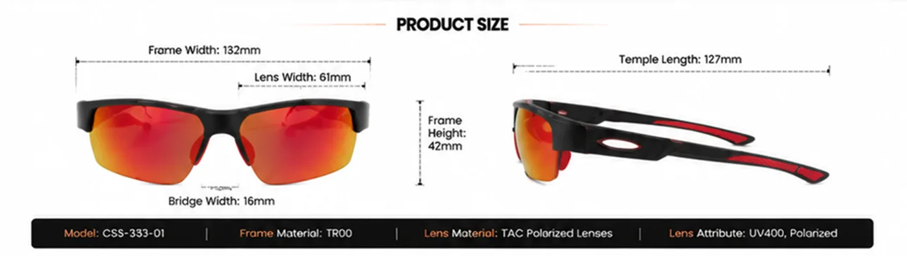 Polarised Golf Sunglasses