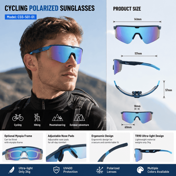 Polarized Riding Glasses Polarized Riding Glasses