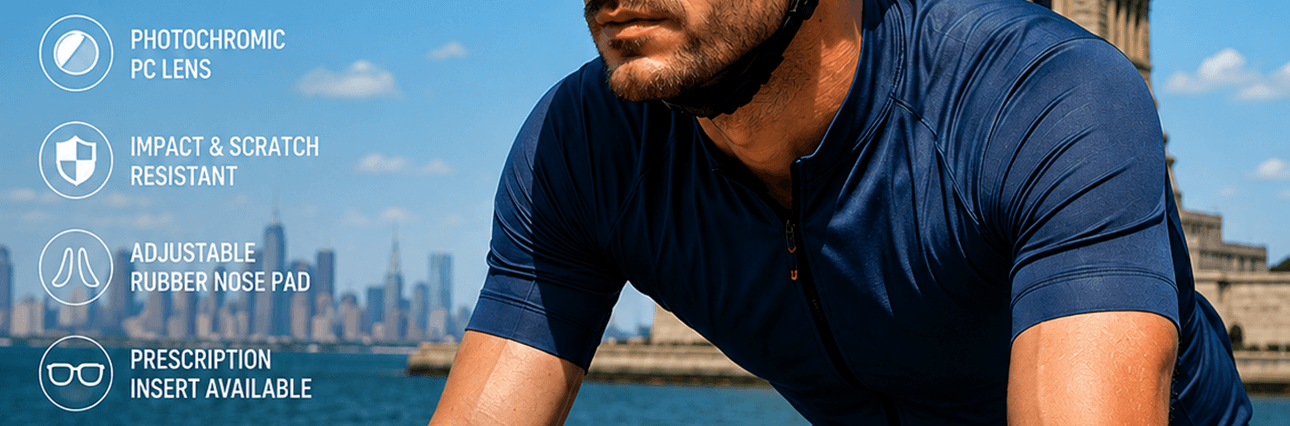 Polarized Sunglasses With Side Shields