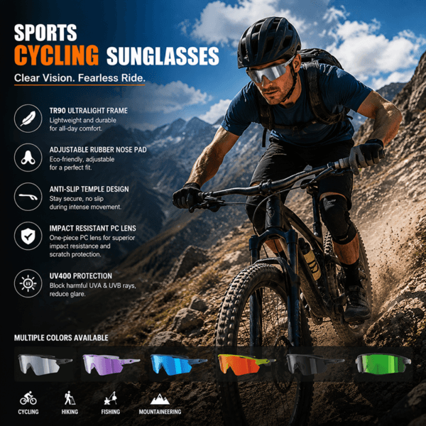 Designer Sport Sunglasses