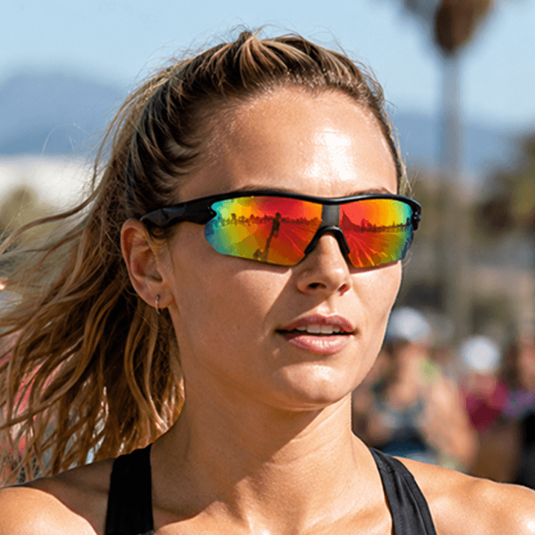 Women's Polarized Mirrored Sunglasses