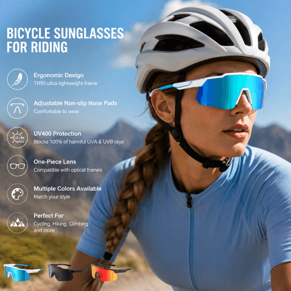 Womens Bicycle Sunglasses