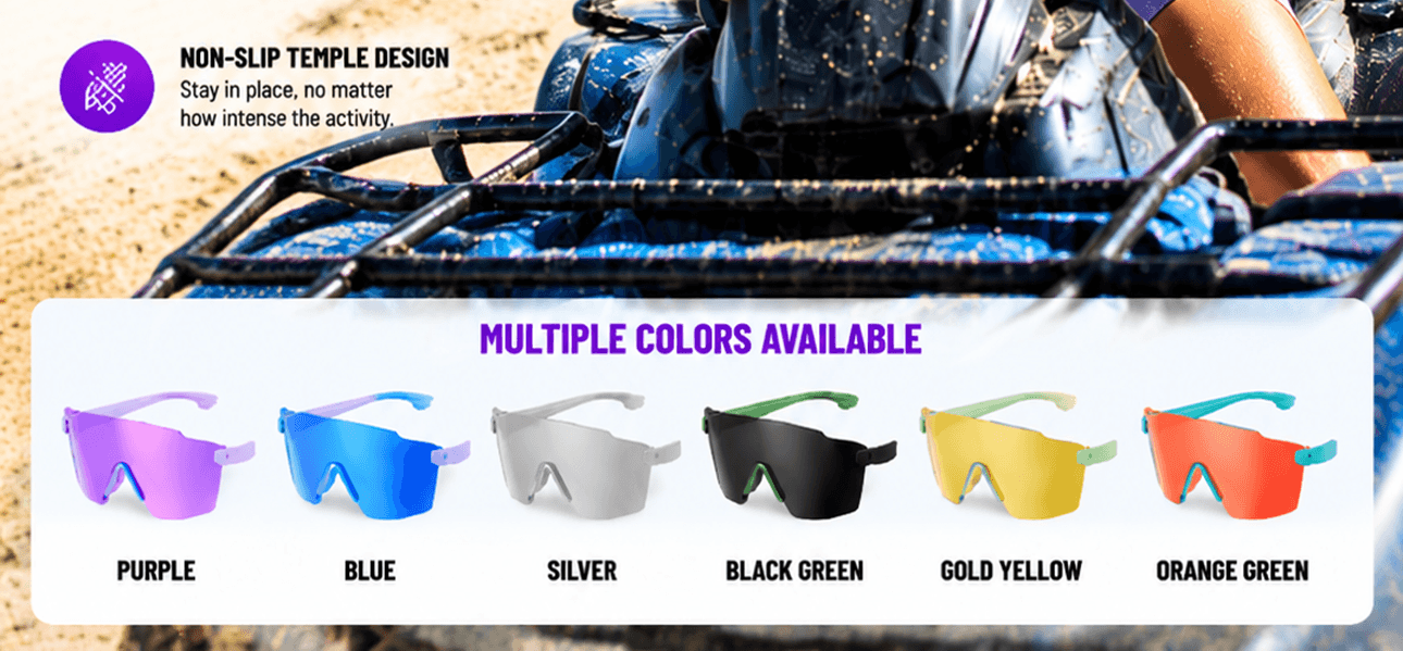Women's Black Square Sunglasses Ladies Rimless Sunglasses