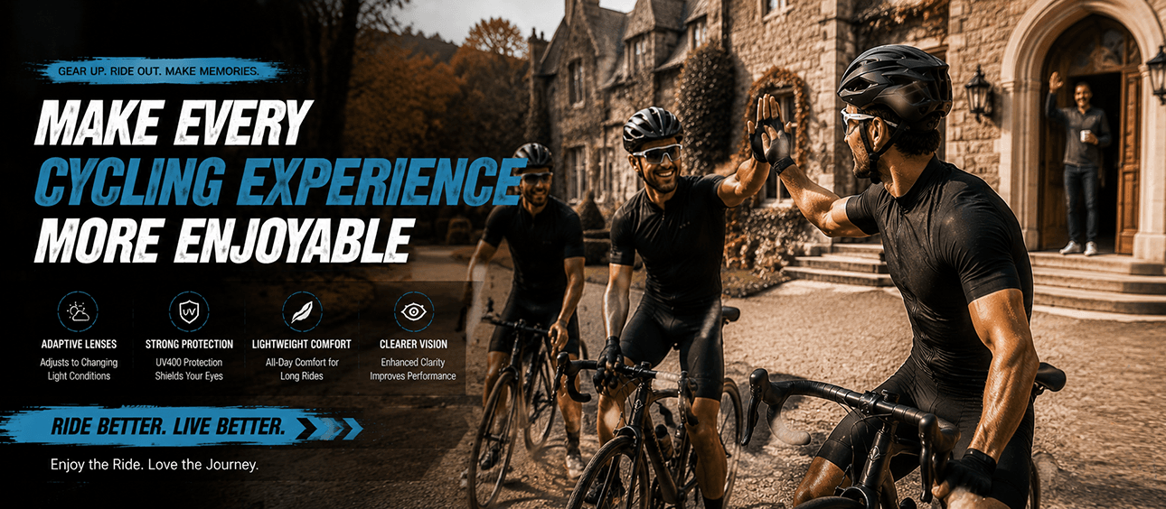 Photochromic Mountain Bike Sunglasses