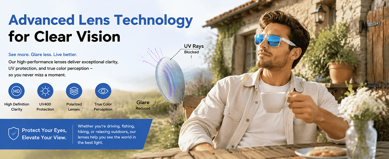 sport sunglasses for men UV400 protection