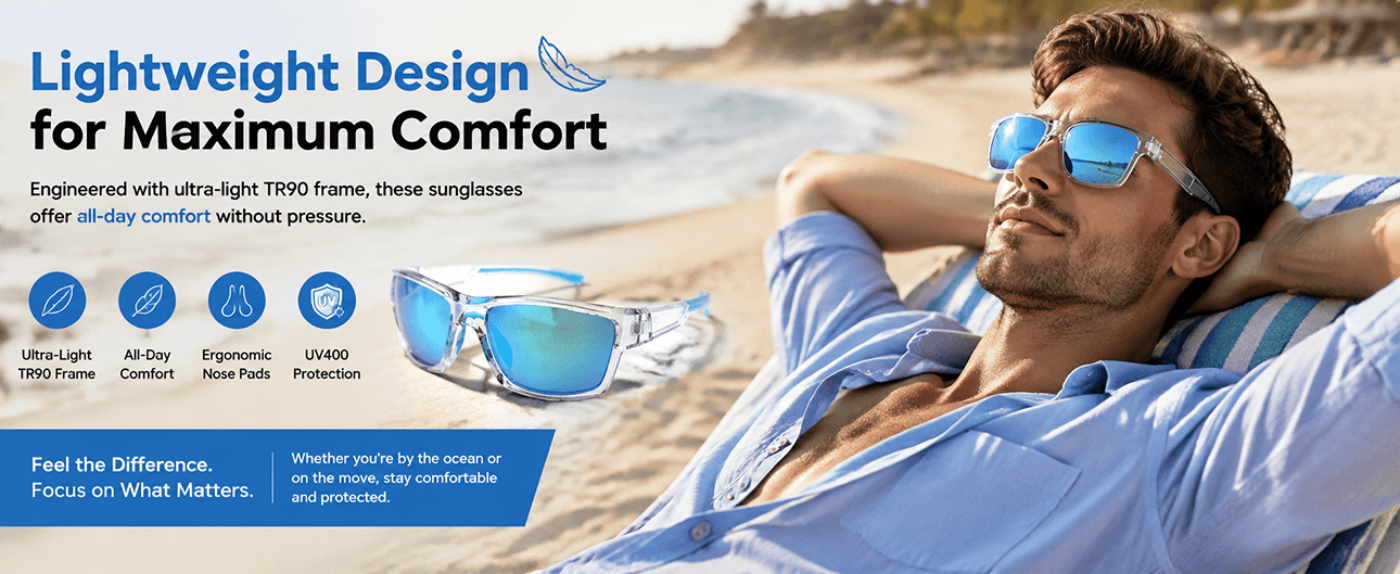 sport sunglasses for men comfortable fit Mens Sport Glasses